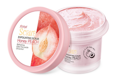 Fenyi Peach & Honey Exfoliating Body Scrub -100g_img_0