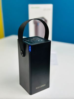 Rocoren 50,000mAh 22.5W Power Bank With Fast Charging 6 Ports USB + Type-C Powerbank With Flashlight_img_1