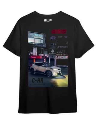 Toyota CHR White Premium T-shirt || Tees_img_2