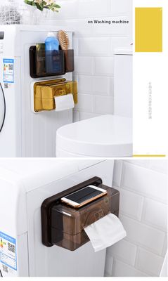 Adhesive Bathroom Shower Caddy No Drilling Installation 6.6 Lbs Bearing Weight Bathroom Shelf Kitchen Holder for Soap Shampoo Shower Gel Towels_img_6