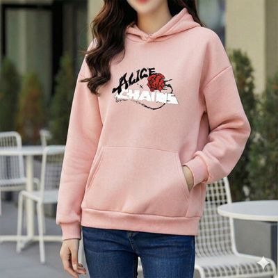 Premium Comfortable Printed Ladies Winter Hoodie_img_0
