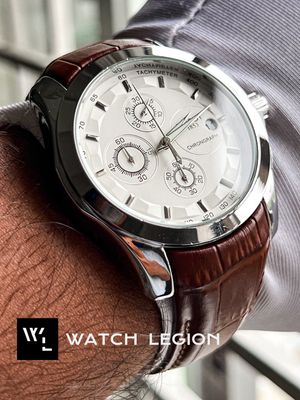 TISSOT CHRONO BROWN BELT_img_2