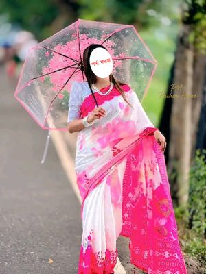 চান্দেরী সিল্ক ডিজিটাল প্রিন্ট শাড়ি_img_0
