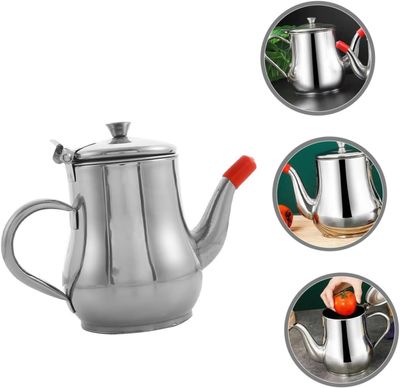 Stainless Steel Oil Pot Or Tea Pot for Kitchen_img_3