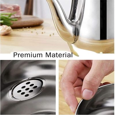 Stainless Steel Oil Pot Or Tea Pot for Kitchen_img_6