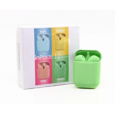 Inpods 12 TWS Wireless Pop-ups Bluetooth 5.0 Earphone Headset super clear sound Earbuds for iOS & Android_img_0