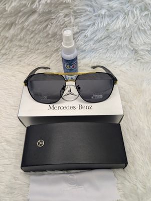 Polarize Mercedes-Benz Premium Luxury Men Sunglass Gold