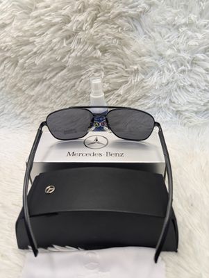 Polarize Mercedes-Benz Premium Luxury Men Sunglass  Gold_img_4