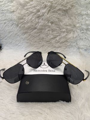 Polarize Mercedes-Benz Premium Luxury Men Sunglass  Gold_img_7