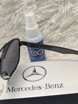 Polarize Mercedes-Benz Premium Luxury Men Sunglass  Gold_img_5