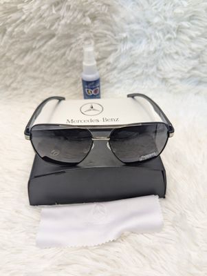 Polarize Mercedes-Benz Premium Luxury Men Sunglass Silver_img_1