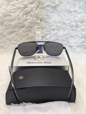 Polarize Mercedes-Benz Premium Luxury Men Sunglass Silver_img_4