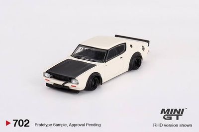 MINI GT 702 1:64 Nissan Skyline Kenmeri Liberty Walk White_img_0