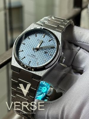 Tissot prx chain ice blue dial sweep_img_0