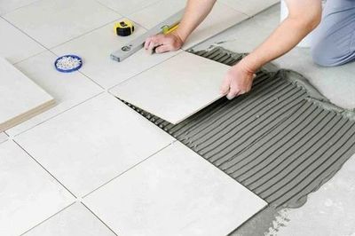 Tiles Fitting                    ➤Tiles Installation and Fitting service expert labor for 200 SFT (Min Starting Area)                 ➤Price given for service only (Without material) and Carrying/Wastage Dump price will be actual_img_0