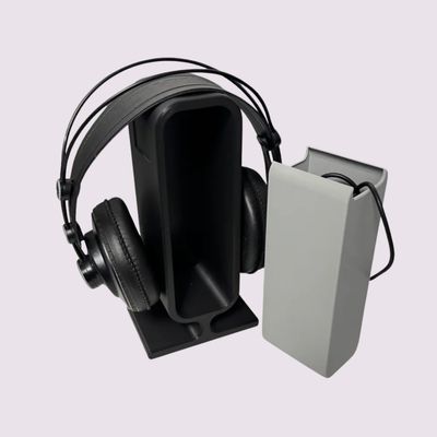 PanelSwap+ Headphone Stand with Storage – Customizable Desk Holder | InDecorBD_img_4