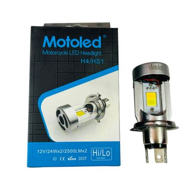 Premium Quality Motoled LED H4 Headlight bulbs For most Motorcycle_img_1