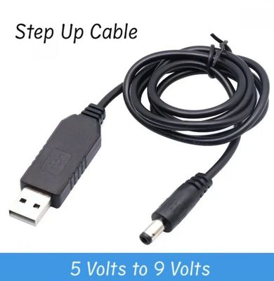 স্টেপ আপ ক্যাবল 5v থেকে 9v ।  ._img_0