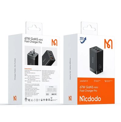 Mcdodo CH-153 67W PD GaN5 মিনি ফাস্ট চার্জিং প্রো সেট । Mcdodo CH-153 67W PD GaN5 Mini Fast Charging Pro Set_img_1