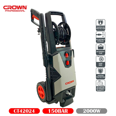 CROWN 2000W 150Bar High Pressure Washer Car Washer Bike Washer Cleaner Model: CT42024_img_0