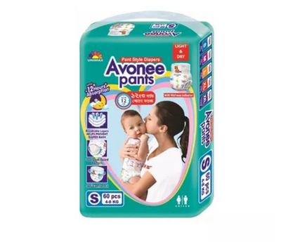 Avonee Pants Mini S (4-8 KG) 60 pcs_img_0