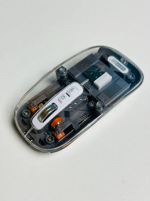 Transparent  Bluetooth Magnetic Wireless Mouse_img_0