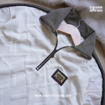 Milky White - Full Sleeve Winter Sweatshirt_img_3