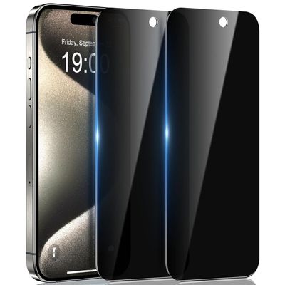 9H Privacy Glass Screen Protector For iPhone 14 PRO_img_3