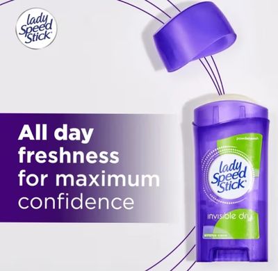 Lady Speed Stick Invisible Dry Deodorant Powder Fresh 39g_img_2