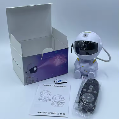 3D Astronaut Character Night Light Novelty Nebula Star Night Lamp Starry Projector Light Cheaper Price Night Lights for Kids_img_2