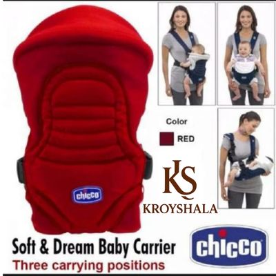 Chicco Baby Carrier Bag Red- বেবি ক্যারিয়ার ব্যাগ_img_1