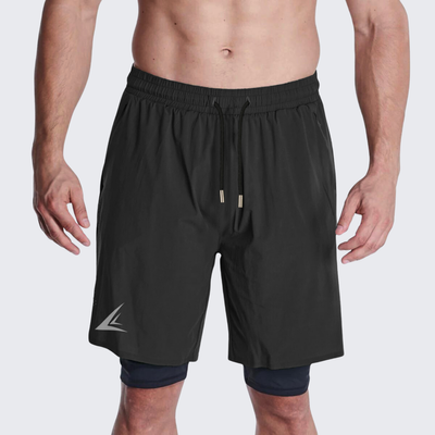 9" Inseam 2in1 Shorts for Men BSS01_img_1