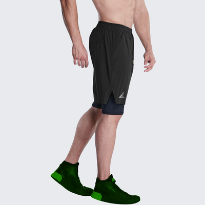 9" Inseam 2in1 Shorts for Men BSS01_img_4