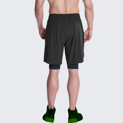 9" Inseam 2in1 Shorts for Men BSS01_img_3