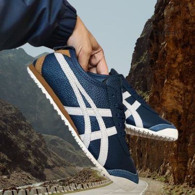 Onitsuka Tiger Mexico 66 in Iron Navy with Cream Step_img_2