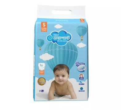 Bashundhara Diapant Baby Diaper S 4-8 kg 42 pcs_img_0