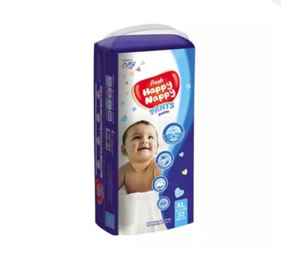 Fresh Happy Nappy Pant Diaper XL (12 -17 kg) 32 pcs_img_0