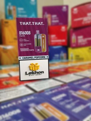 That That caramel popcorn 12K Puffs Full Kit Disposable Vape_img_0