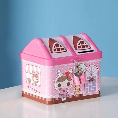 Kawaii Key-lock Money Box_img_0