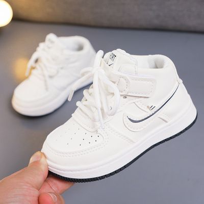 Kids High Top Iconic Style Breathable Sneakers (1 to 5 years)_img_3