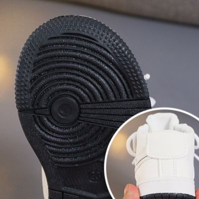 Kids High Top Iconic Style Breathable Sneakers (1 to 5 years)_img_7