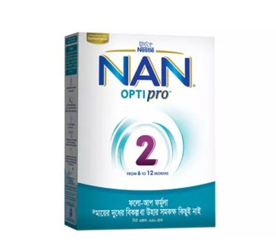 Nestle Nan Optipro 2 Formula Milk Powder (6 M+) 350 gm_img_0