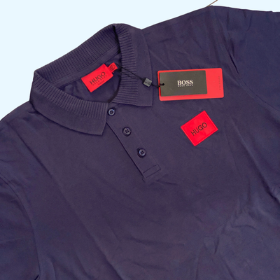 Hugo Boss Men's Navy Blue Polo T-shirt_img_1