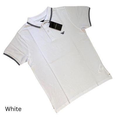 Emporio Armani Men's White Polo T-shirt_img_1