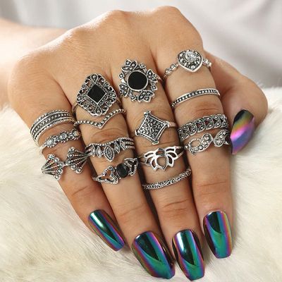 15 ps Ring Set(Big Shape)N/A_img_3