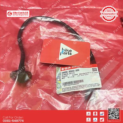 Meter/Speed Sensor Cable (Black) for Suzuki Gixxer SF (Old Model) & Gixxer Monotone bike._img_0