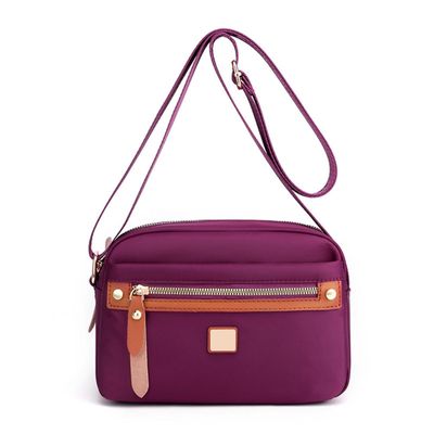 Nylon Fashion Cross-body Bag Lightweight Portable Shoulder Bag_img_1