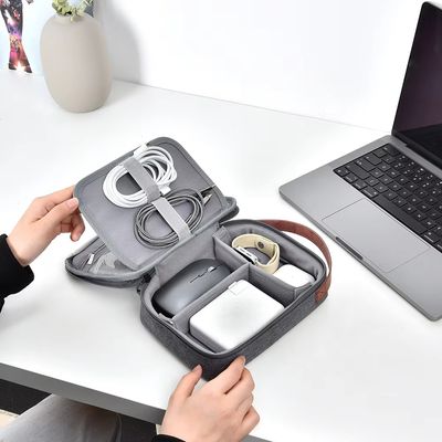 WiWU Minimal Tech Pouch Electronics Accessories Organizer Bag_img_1