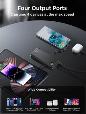 Joyroom JR-L014 22.5W 10000mAh Power Bank with Dual Cables – Black_img_4