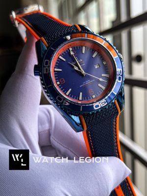 OMEGA SEAMASTER 500 BLUE CASE BLUE DIAL BLUE BELT_img_0